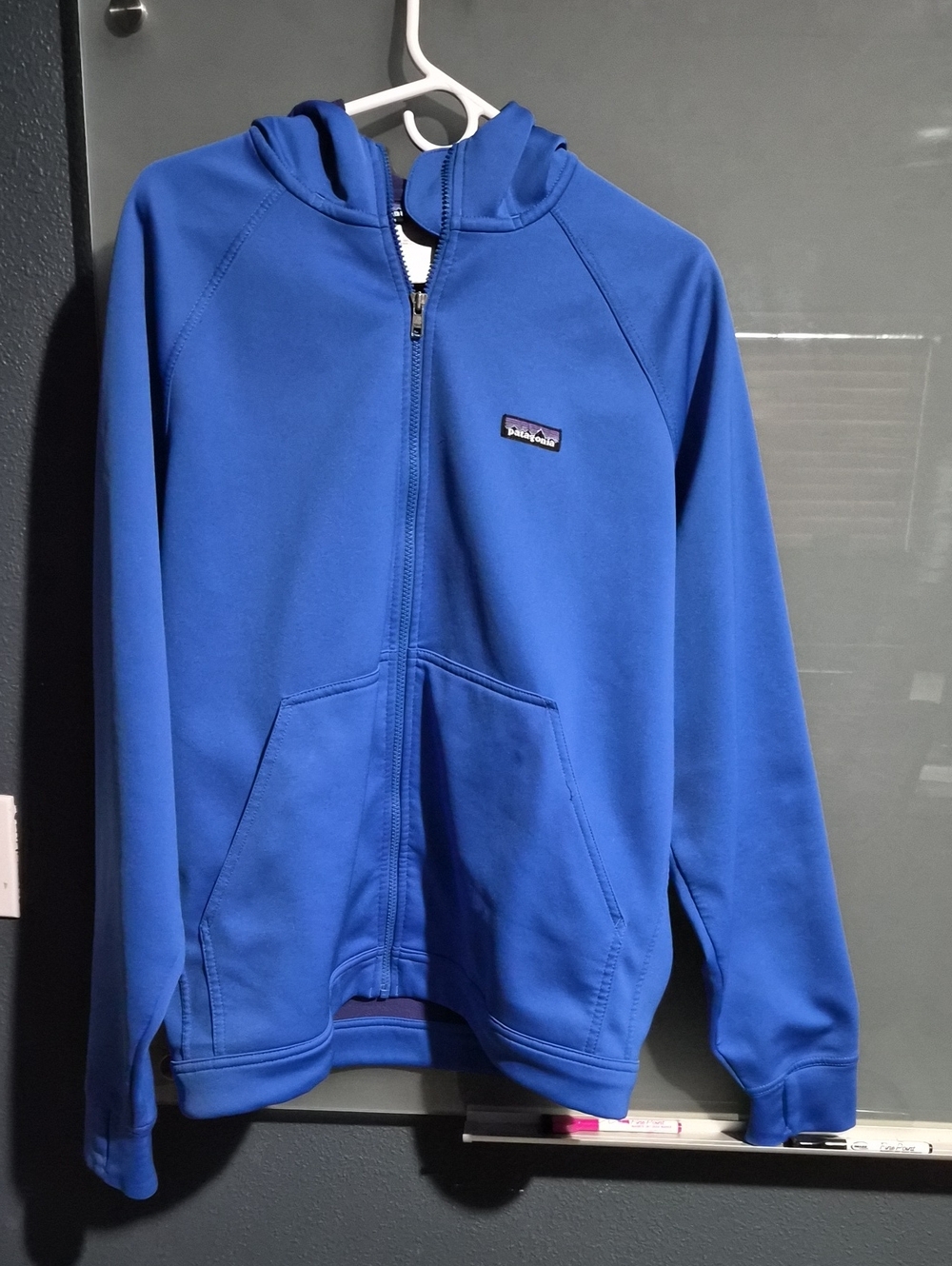 Patagonia Royal Blue Hooded Full-Zip Jacket